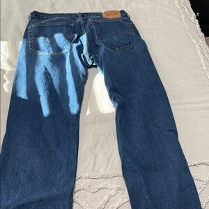 Classic Levis 505 Blue Denim Jeans 36x32
